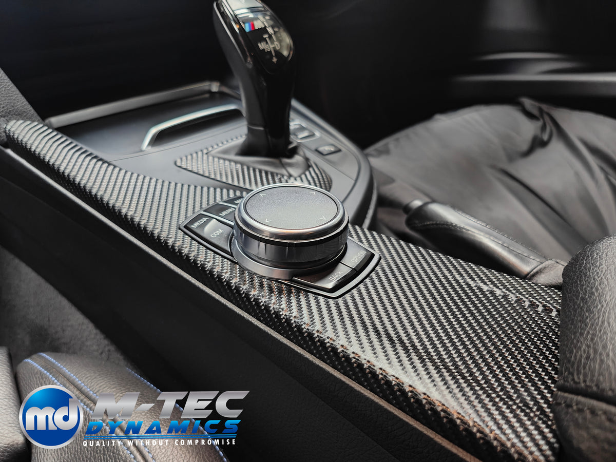 WRAPPING SERVICE - BMW F3X INTERIOR TRIM SET - 4D CARBON - (F30 F31 F32 F33 F36)