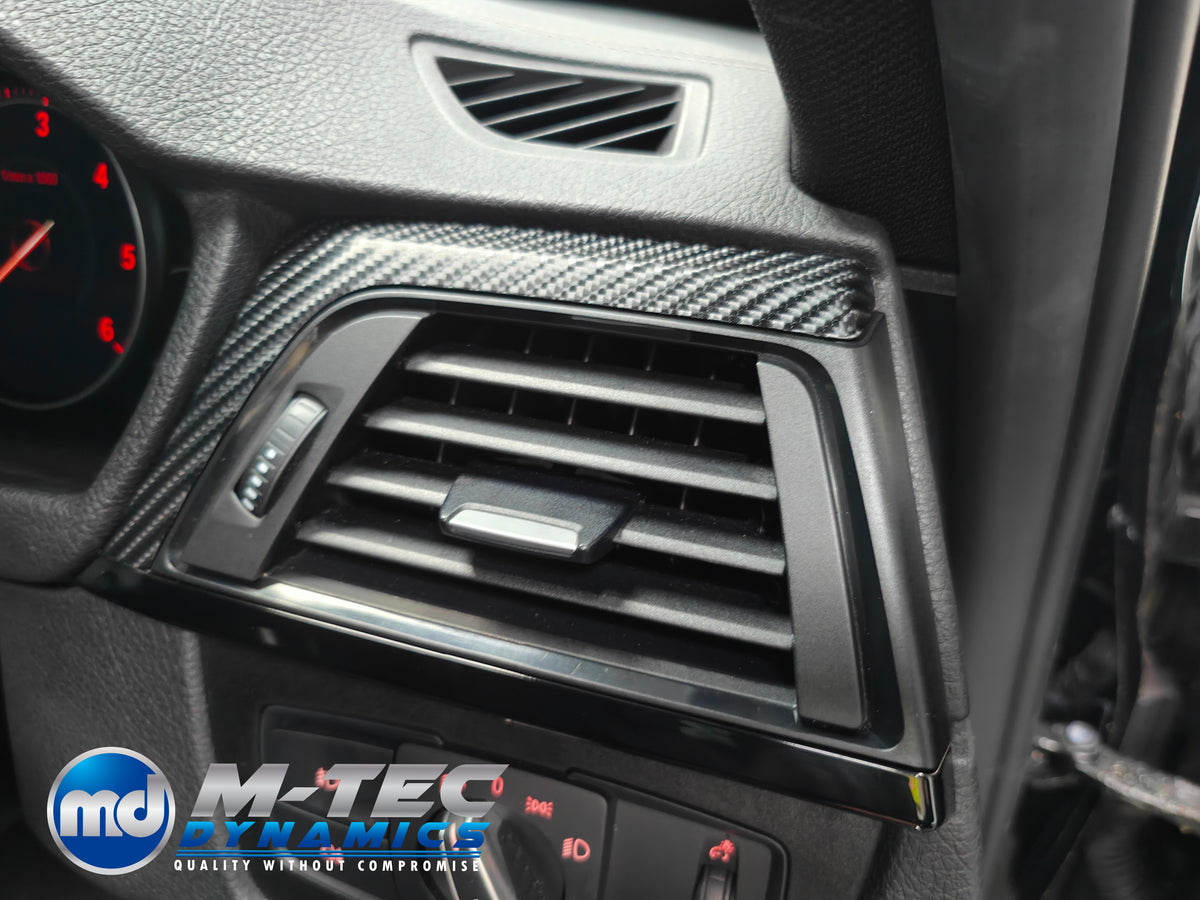 WRAPPING SERVICE - BMW F3X INTERIOR TRIM SET - 4D CARBON - (F30 F31 F32 F33 F36)