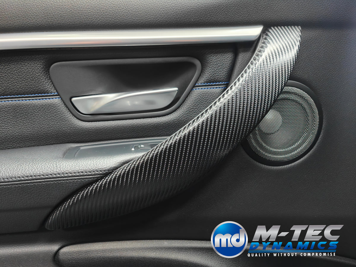 WRAPPING SERVICE - BMW F3X INTERIOR TRIM SET - 4D CARBON - (F30 F31 F32 F33 F36)