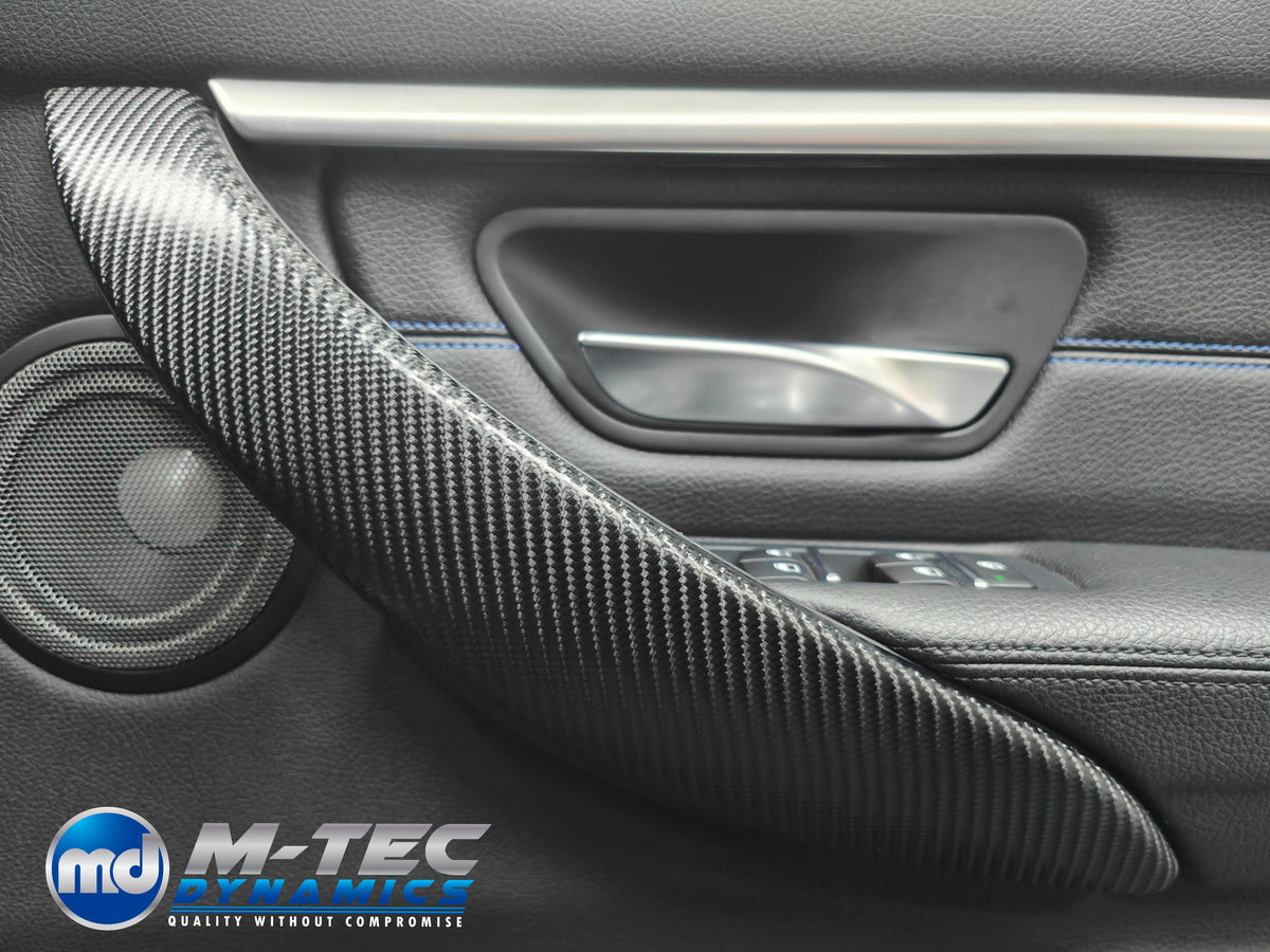WRAPPING SERVICE - BMW F3X INTERIOR TRIM SET - 4D CARBON - (F30 F31 F32 F33 F36)