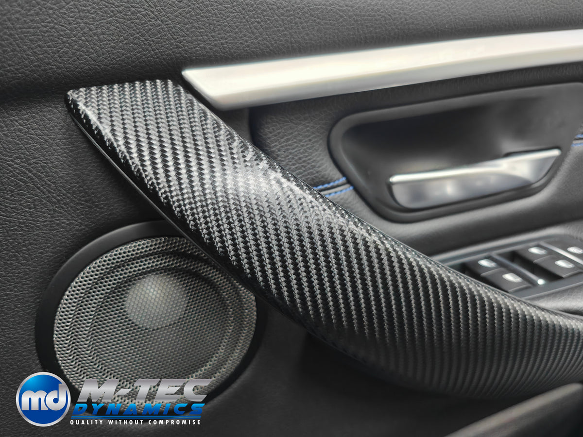 WRAPPING SERVICE - BMW F3X INTERIOR TRIM SET - 4D CARBON - (F30 F31 F32 F33 F36)