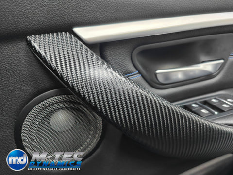 WRAPPING SERVICE - BMW F30 F31 F32 F33 F36 INTERIOR TRIM SET - 4D CARBON