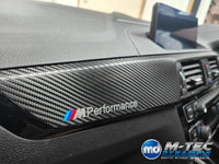 WRAPPING SERVICE - BMW F20 F21 F22 F23 LCI-2 INTERIOR TRIM SET - TEXTURED CARBON