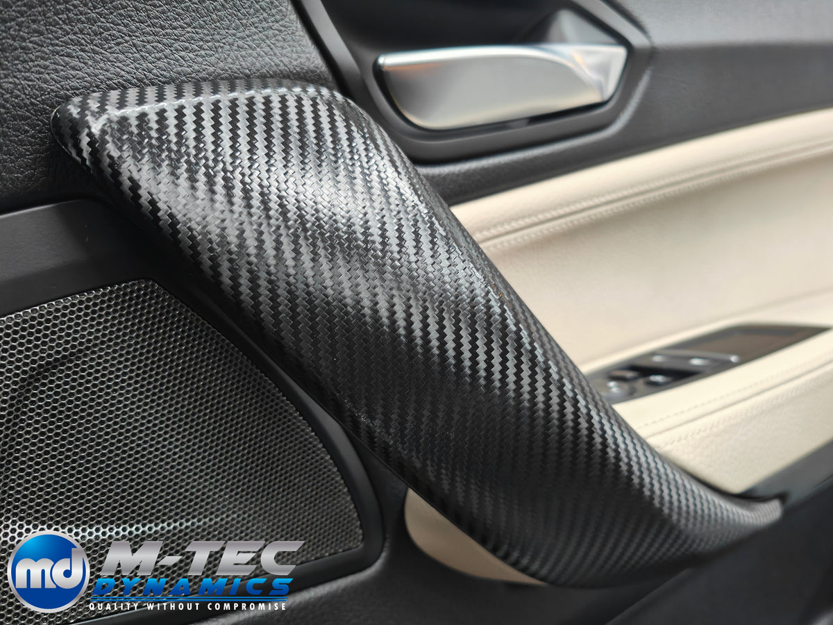 WRAPPING SERVICE - BMW F20 F21 F22 F23 LCI-2 INTERIOR TRIM SET - TEXTURED CARBON