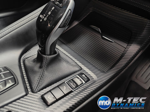 BMW X1 F48 INTERIOR TRIM SET WRAPPING SERVICE - 3D CARBON INC. CENTRE CONSOLE