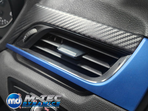 BMW X1 F48 INTERIOR TRIM SET WRAPPING SERVICE - 3D CARBON INC. CENTRE CONSOLE
