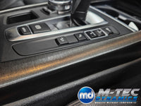 BMW X5 F15 INTERIOR TRIM SET - BLACK BRUSHED ALUMINIUM