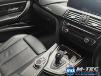 WRAPPING SERVICE - BMW F3X INTERIOR TRIM SET - 3D CARBON / GLOSS BLACK ACCENT (F30 F31 F32 F33 F36)