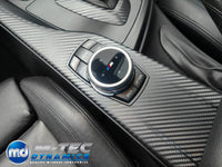 WRAPPING SERVICE - BMW F3X INTERIOR TRIM SET - 3D CARBON / GLOSS BLACK ACCENT (F30 F31 F32 F33 F36)