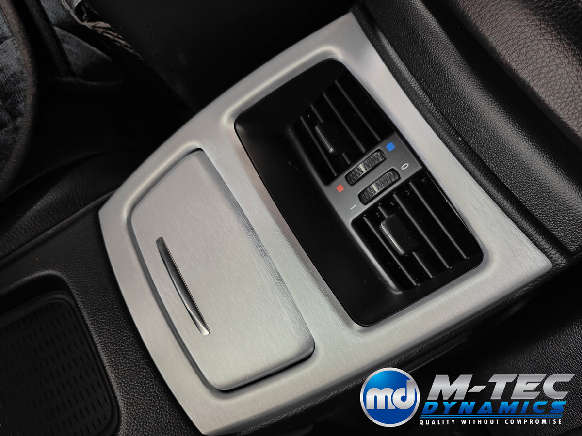 WRAPPING SERVICE - BMW E90 E91 E92 E93 INTERIOR TRIM SET - SILVER BRUSHED STEEL