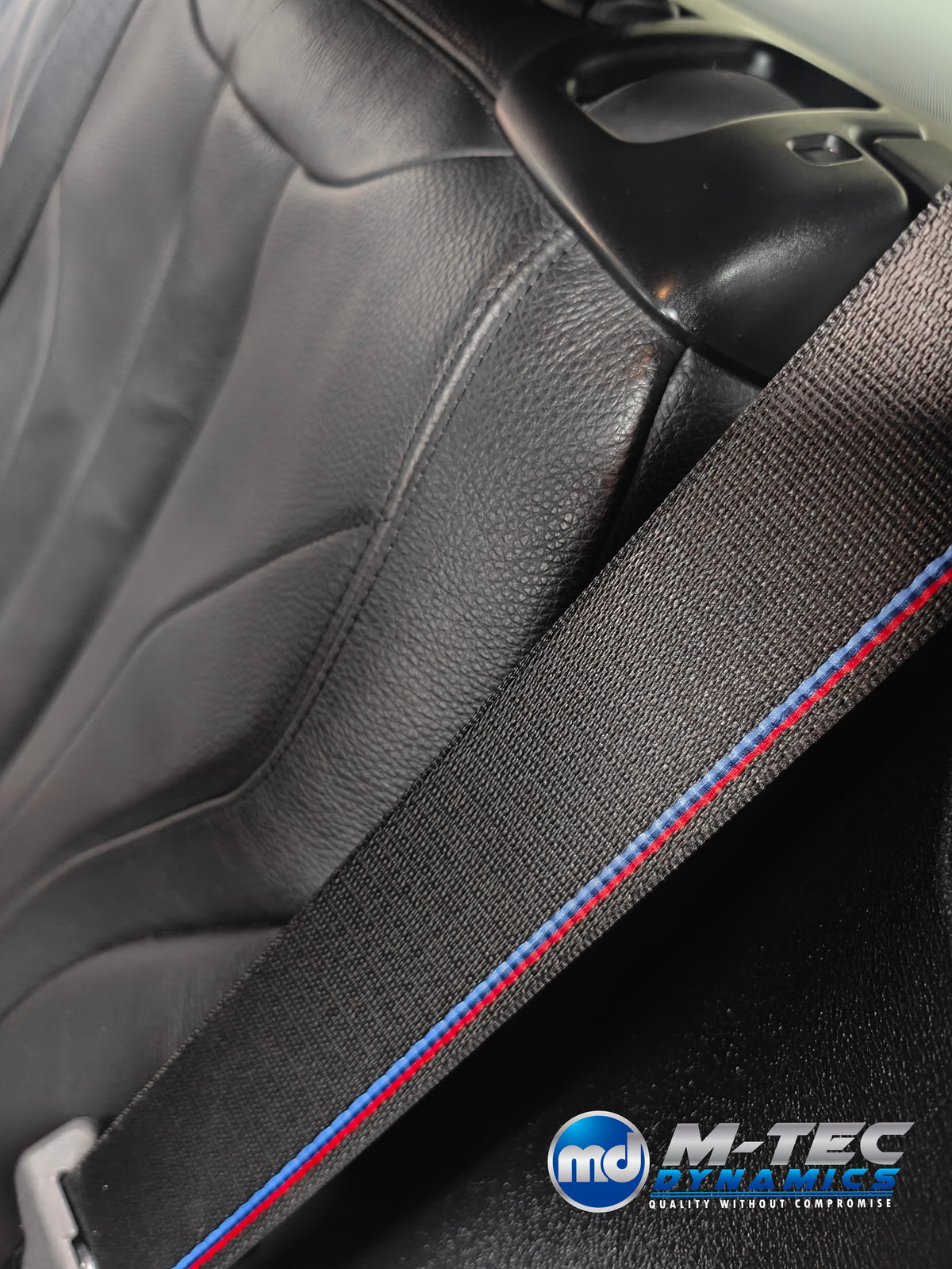 BMW F25 X3 / F26 X4 / F15 X5 / F16 X6 - FRONT SEAT BELT RE-WEBBING SERVICE - REMOVAL, RE-WEB & REFIT