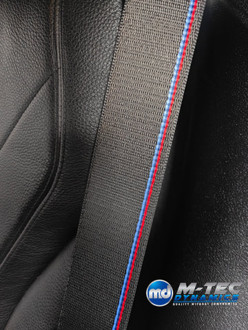 BMW F25 X3 / F26 X4 / F15 X5 / F16 X6 - FRONT SEAT BELT RE-WEBBING SERVICE - REMOVAL, RE-WEB & REFIT