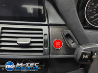BMW X5 E70 / X6 E71 INTERIOR WRAPPING SERVICE - BLACK BRUSHED ALUMINIUM