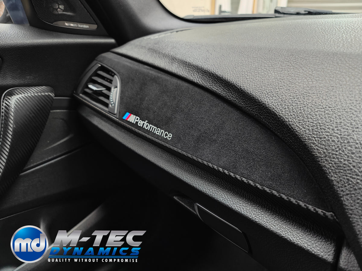 WRAPPING SERVICE - BMW F2X INTERIOR TRIM SET - PERFORMANCE STYLE / TEXTURED CARBON- F20 F21 F22 F23
