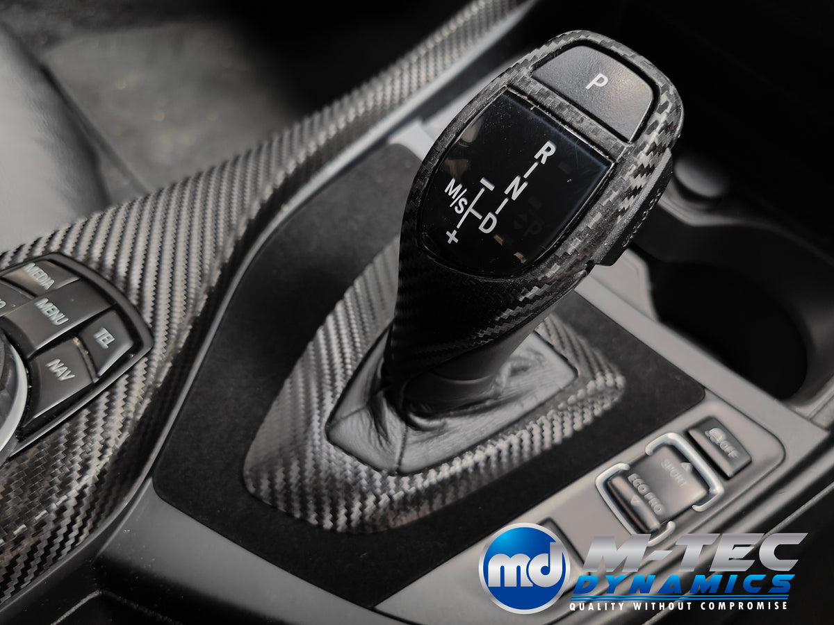 WRAPPING SERVICE - BMW F2X INTERIOR TRIM SET - PERFORMANCE STYLE / TEXTURED CARBON- F20 F21 F22 F23
