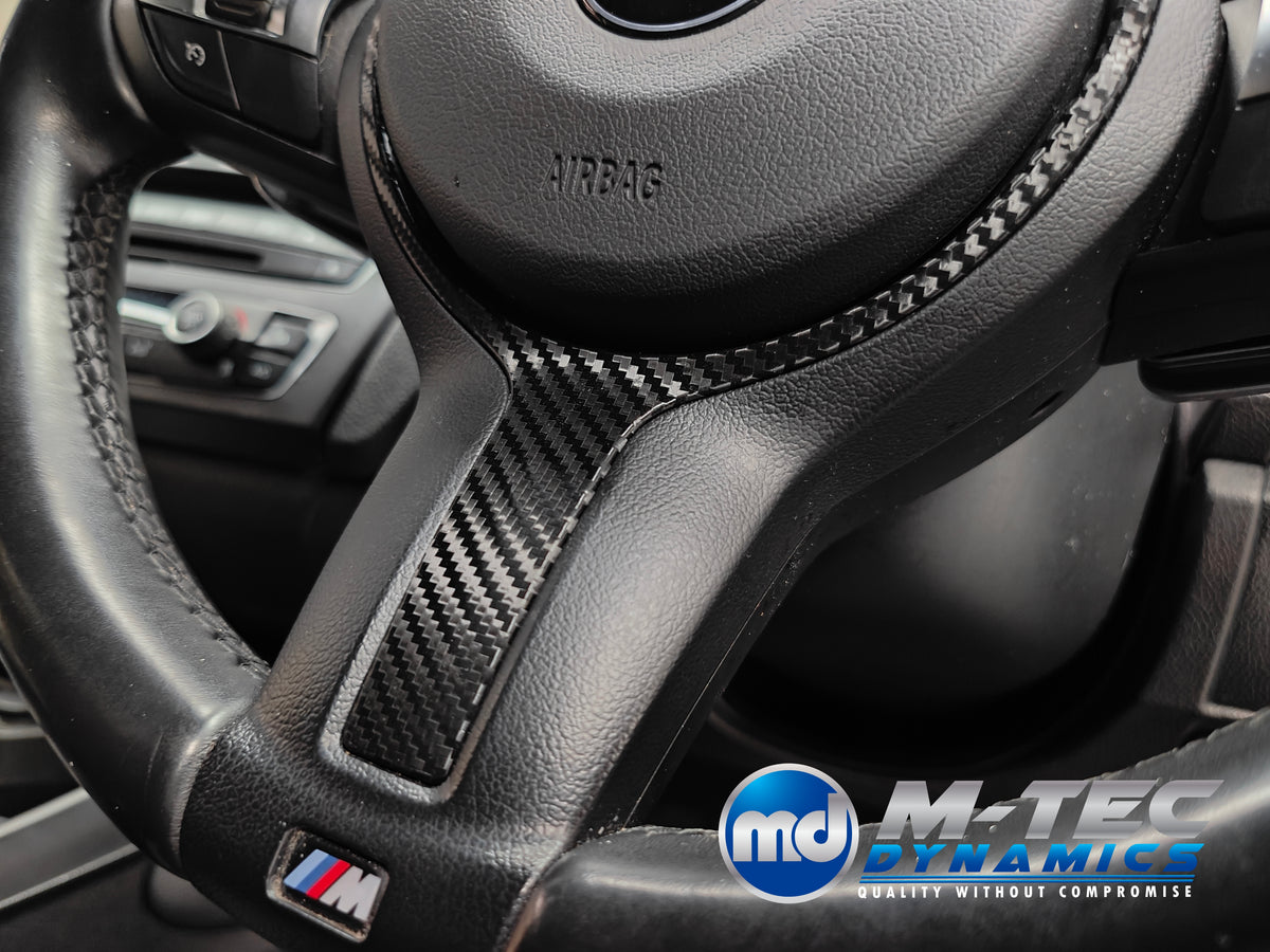 WRAPPING SERVICE - BMW F2X INTERIOR TRIM SET - PERFORMANCE STYLE / TEXTURED CARBON- F20 F21 F22 F23