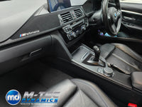 WRAPPING SERVICE - BMW F3X INTERIOR TRIM SET - PERFORMANCE STYLE / TEXTURED CARBON (F30 F31 F32 F33 F36)