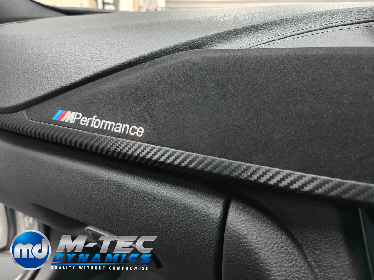 WRAPPING SERVICE - BMW F3X INTERIOR TRIM SET - PERFORMANCE STYLE / TEXTURED CARBON (F30 F31 F32 F33 F36)