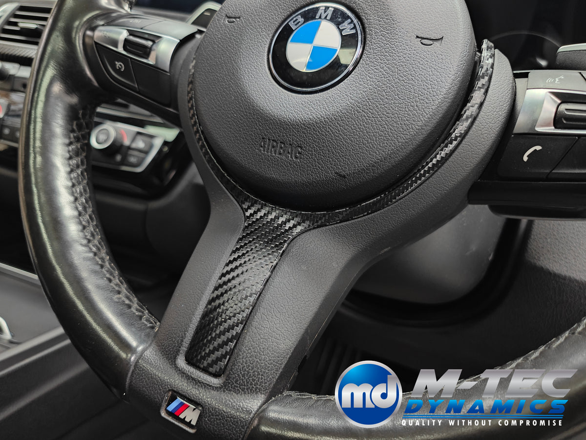 WRAPPING SERVICE - BMW F3X INTERIOR TRIM SET - PERFORMANCE STYLE / TEXTURED CARBON (F30 F31 F32 F33 F36)