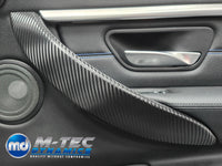 WRAPPING SERVICE - BMW F3X INTERIOR TRIM SET - PERFORMANCE STYLE / TEXTURED CARBON (F30 F31 F32 F33 F36)