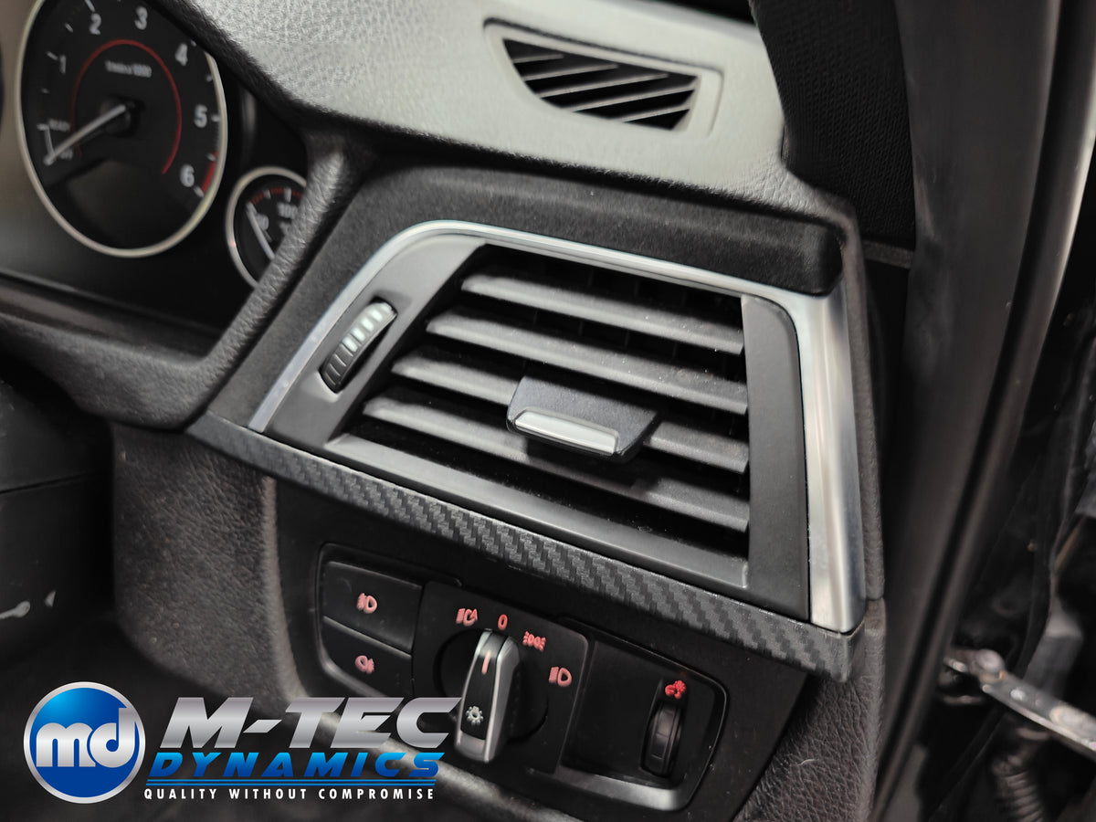 BMW F30 F31 F36 NTERIOR TRIM SET - PERFORMANCE STYLE / 3D MATT CARBON (COMPLETE SET)