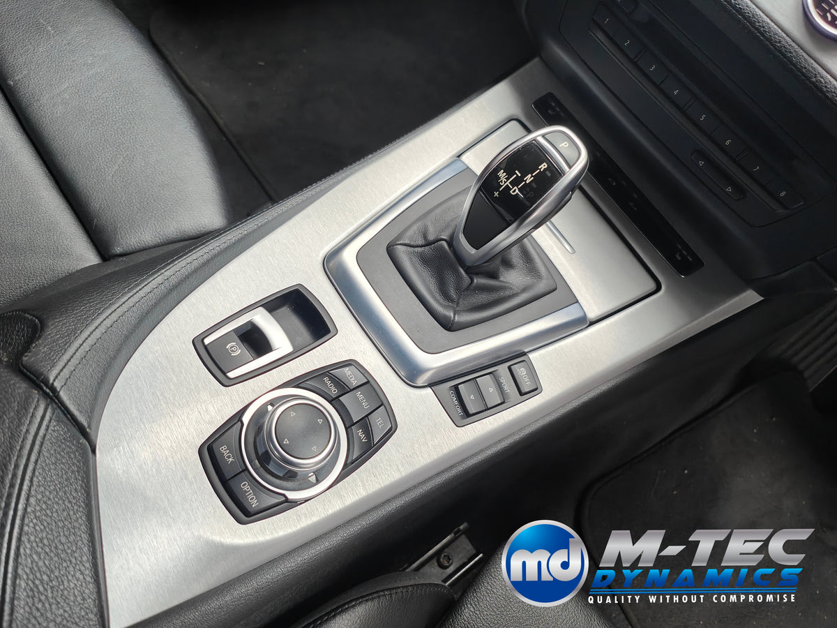 BMW Z4 E89 INTERIOR WRAPPING SERVICE - SILVER BRUSHED ALUMINIUM