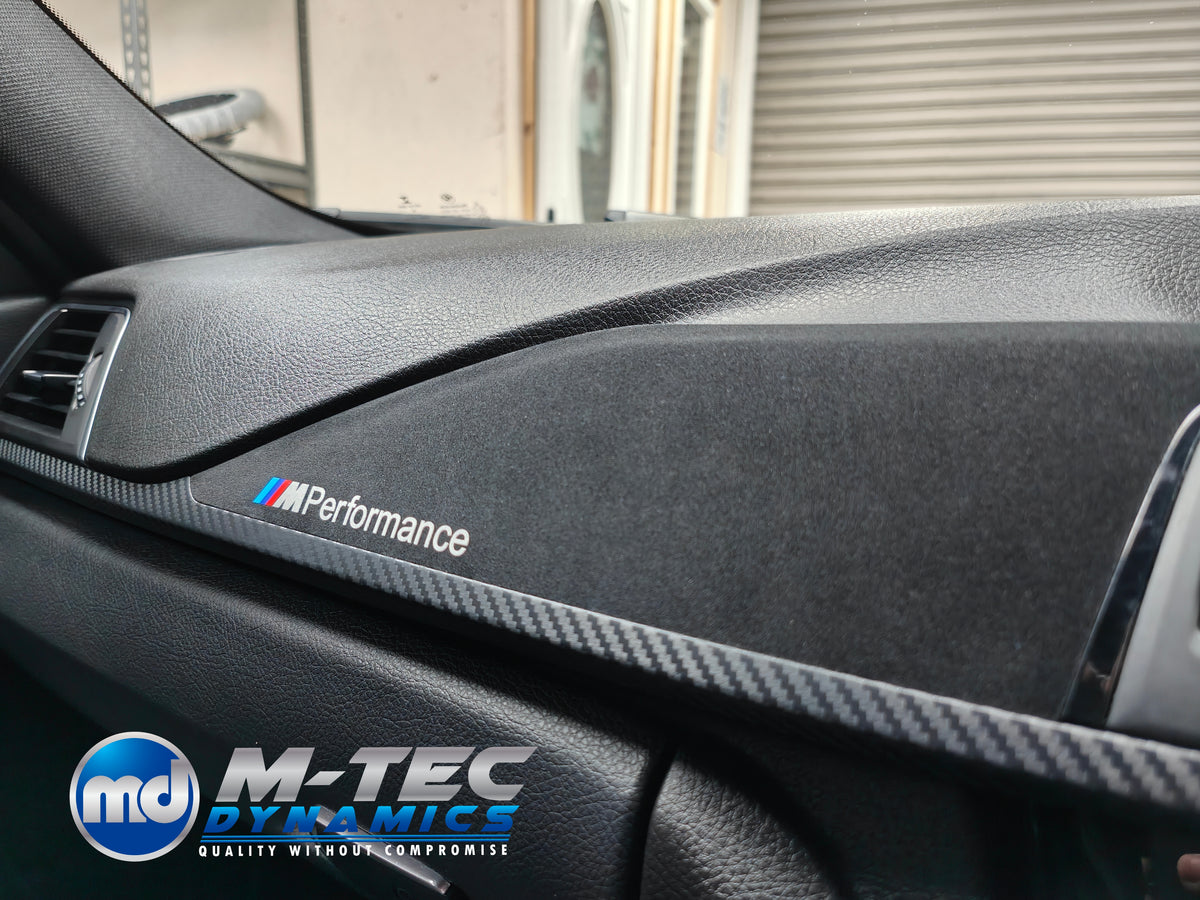 WRAPPING SERVICE - BMW F3X INTERIOR TRIM SET - PERFORMANCE STYLE / 3D MATT CARBON (F30 F31 F32 F33 F36)