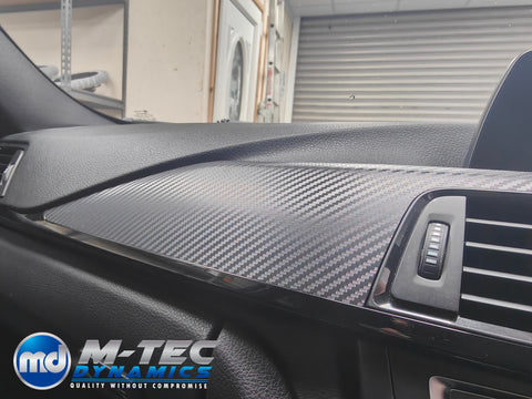 WRAPPING SERVICE - BMW F30 F32 INTERIOR TRIM SET - 3D CARBON