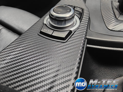 WRAPPING SERVICE - BMW F30 F32 INTERIOR TRIM SET - 3D CARBON