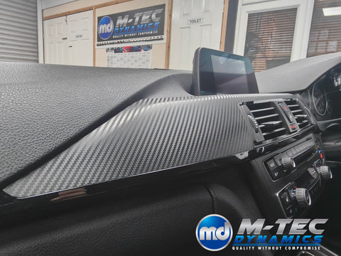 WRAPPING SERVICE - BMW F30 F32 INTERIOR TRIM SET - 3D CARBON