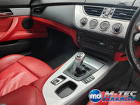 BMW Z4 E89 INTERIOR WRAPPING SERVICE - SILVER 4D CARBON