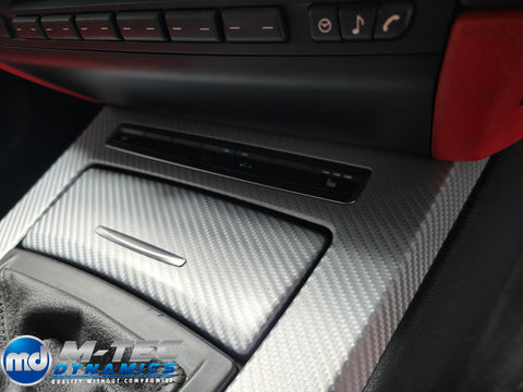 BMW Z4 E89 INTERIOR WRAPPING SERVICE - SILVER 4D CARBON