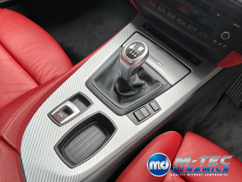 BMW Z4 E89 INTERIOR WRAPPING SERVICE - SILVER 4D CARBON