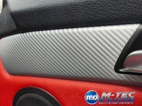 BMW Z4 E89 INTERIOR WRAPPING SERVICE - SILVER 4D CARBON