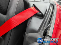 BMW E89 Z4 CONVERTIBLE SEAT BELT RE-WEBBING SERVICE - REMOVAL, RE-WEB & REFIT
