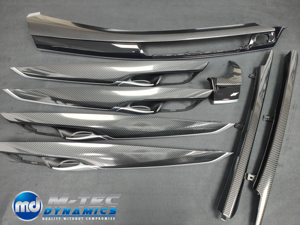 BMW X5 F15 INTERIOR TRIM SET - ULTRA HIGH GLOSS CARBON