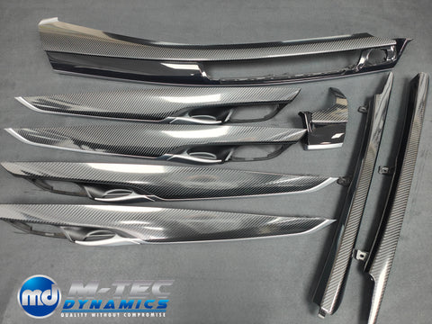 BMW X5 F15 INTERIOR TRIM SET - ULTRA HIGH GLOSS CARBON