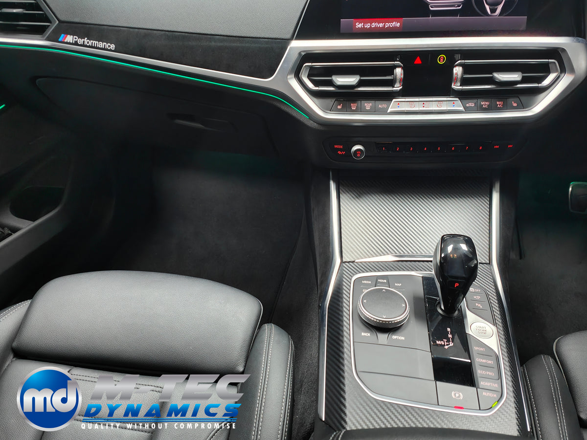 BMW G22 / G26 GC INTERIOR TRIM SET - PERFORMANCE 3D CARBON / ALCANTARA