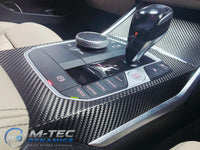 WRAPPING SERVICE - BMW G20 G21 G22 G26 GC INTERIOR TRIM SET - PERFORMANCE TEXTURED CARBON / ALCANTARA