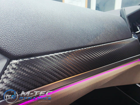 WRAPPING SERVICE - BMW G20 G21 INTERIOR TRIM SET - PERFORMANCE TEXTURED CARBON / ALCANTARA