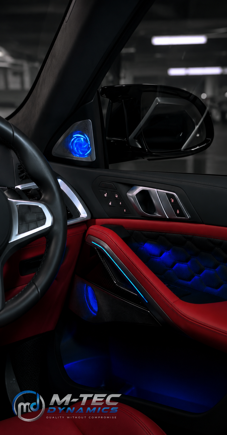 BMW X5 G05 SPEAKER AMBIENT LIGHTING UPGRADE (INC.FITTING) (BOWERS & WILKINS)
