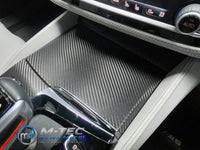 BMW F90 M5 INTERIOR TRIM SET WRAPPING SERVICE - TEXTURED BLACK CARBON