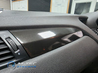 BMW X3 F25 / X4 F26 INTERIOR TRIM SET WRAPPING SERVICE - METALLIC BLACK