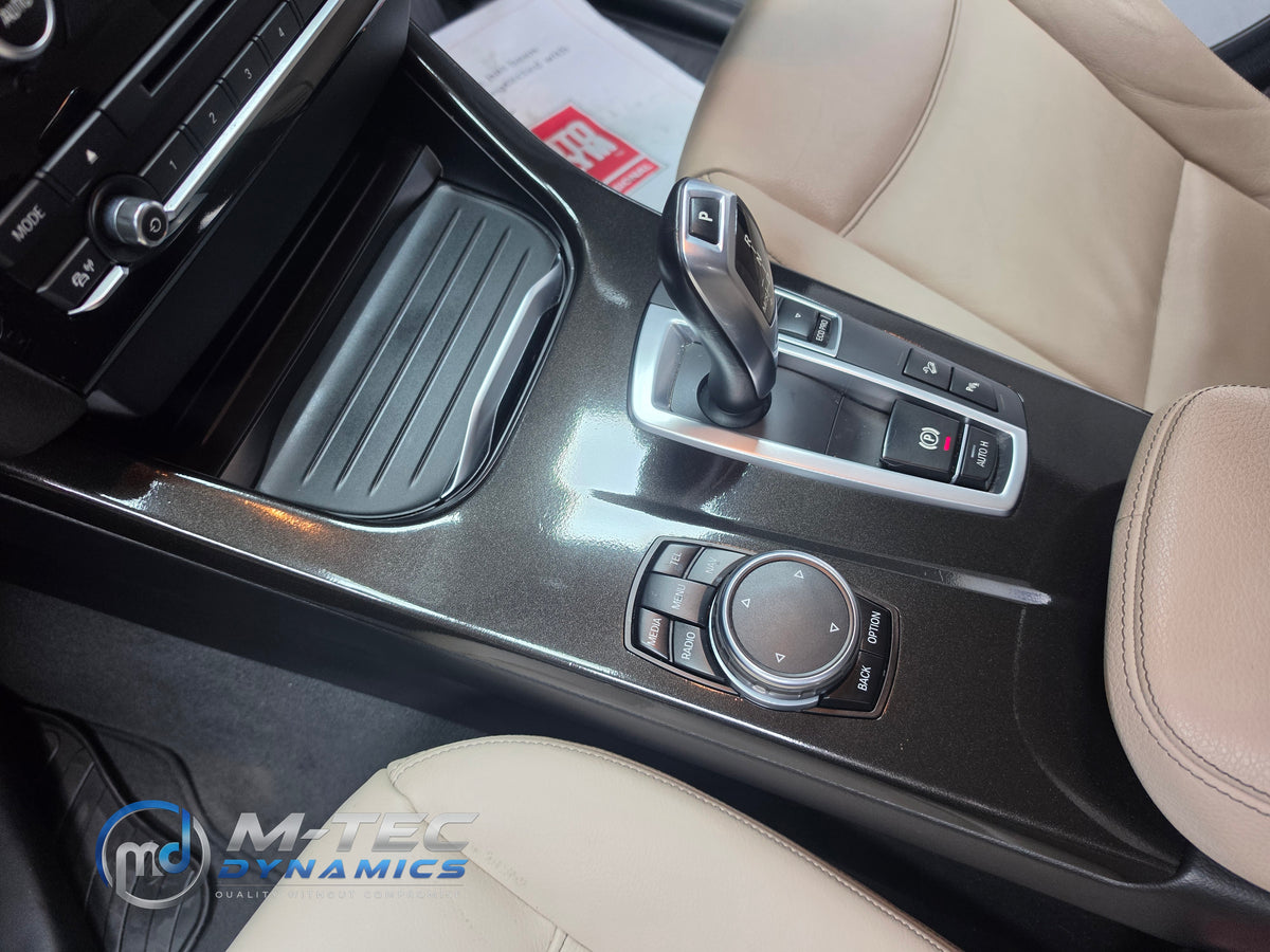 BMW X3 F25 / X4 F26 INTERIOR TRIM SET WRAPPING SERVICE - METALLIC BLACK