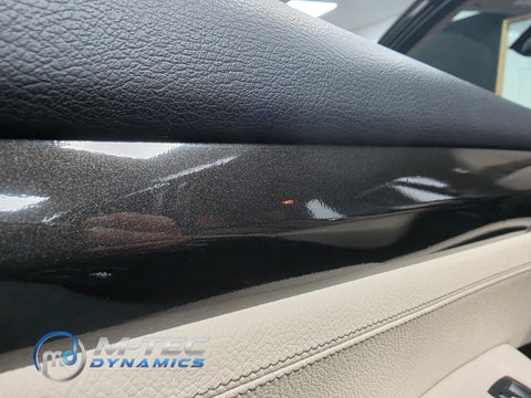 BMW X3 F25 / X4 F26 INTERIOR TRIM SET WRAPPING SERVICE - METALLIC BLACK