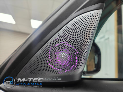 BMW G30 G31 F90 M5 SPEAKER AMBIENT LIGHTING UPGRADE (INC.FITTING) (BOWERS & WILKINS)