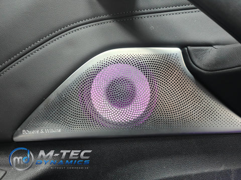 BMW G30 G31 F90 M5 SPEAKER AMBIENT LIGHTING UPGRADE (INC.FITTING) (BOWERS & WILKINS)