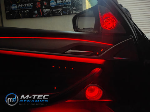 BMW G30 G31 F90 M5 SPEAKER AMBIENT LIGHTING UPGRADE (INC.FITTING) (BOWERS & WILKINS)