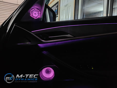 BMW G30 G31 F90 M5 SPEAKER AMBIENT LIGHTING UPGRADE (INC.FITTING) (BOWERS & WILKINS)