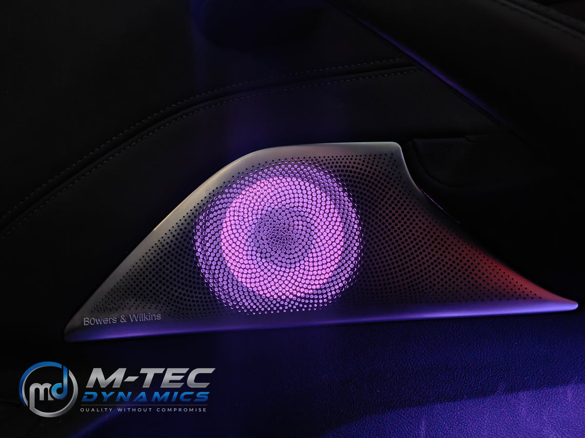 BMW G30 G31 F90 M5 SPEAKER AMBIENT LIGHTING UPGRADE (INC.FITTING) (BOWERS & WILKINS)